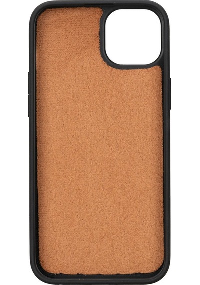 Apple Uyumlu iPhone 15 Plus Deri Arka Kapak Rst2ef Taba