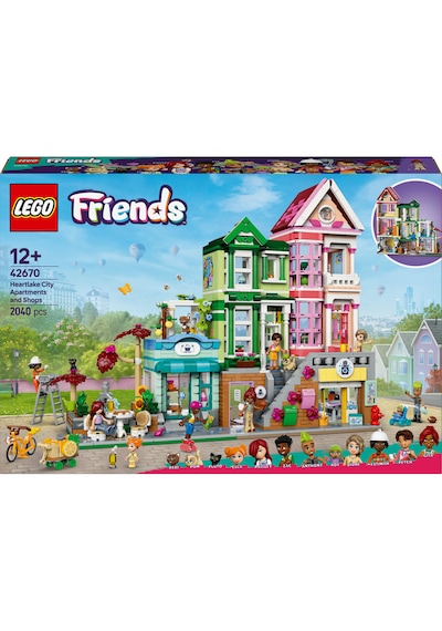 LEGO® Friends Heartlake City Daireleri ve Mağazaları 42670 - 12 Yaş ve Üzeri Gençler için Mini Bebek İçeren Oyuncak Yapım Seti (2040P) LEGO® Friends Heartlake City Daireleri ve Mağazaları 42670 - 12 Yaş ve Üzeri Gençler için Mini Bebek İçeren Oyuncak Yapım Seti (2040P)