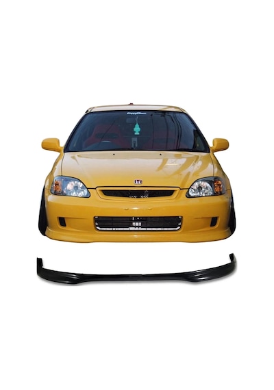 Honda Civic İes Typer Ön Ek Plastik Siyah Karlık-ön-ek-bodykit 1999 2000 2001 Makyajlı Kasa