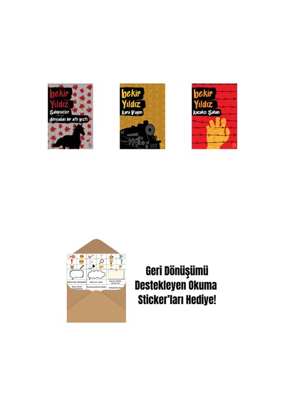 Sahipsizler - Dünyadan Bir Atlı Geçti + Kara Vagon + Kaçakçı Şahan + Okuma Sticker'ları