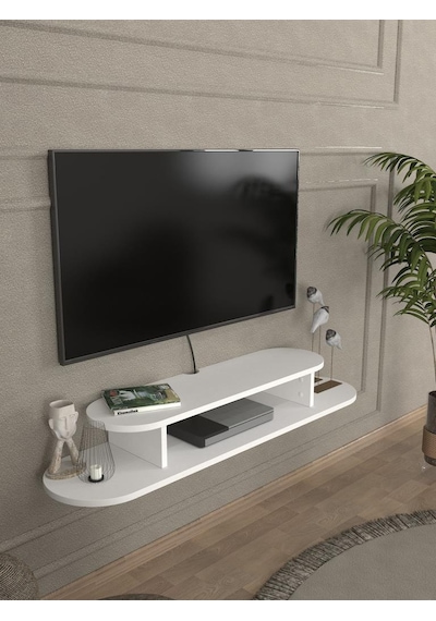 Koza Tv Sehpası Beyaz 120 Cm Diğer