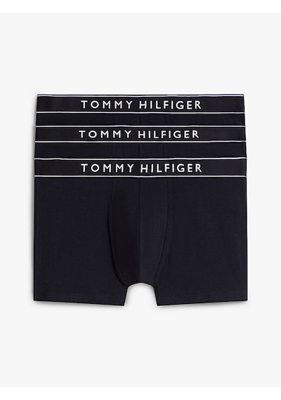 Tommy Hilfiger Um0um03882 3p Trunk Dtm Erkek Boxer Lacivert