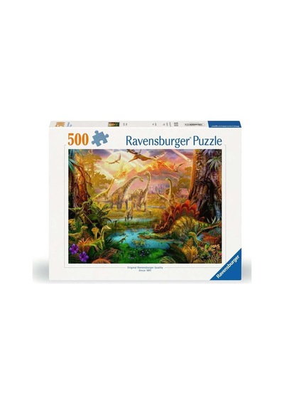 500p Puzzle Dinozorlar