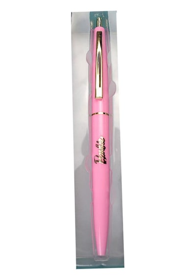 Barbie Extra Notebook Pembe 2 Li Kalın Kapak Çizgili Defter Tükenmez Kalem Lisanlı Barbie Baskılı Not Defteri Seti