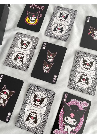 Kuromi Anime İskambil Kartı Poker Pişti Kartı