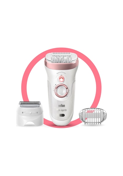 Braun Silk-épil 9 9730 Sensosmart Kablosuz Islak&Kuru 2 Ek Parçalı