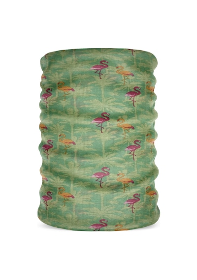 Bhandana Pink Flamingos Boru Bandana Çok Renkli