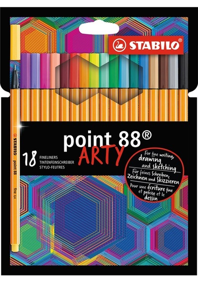 Stabilo Point 88 Arty 18'li Keçeli Kalem Seti