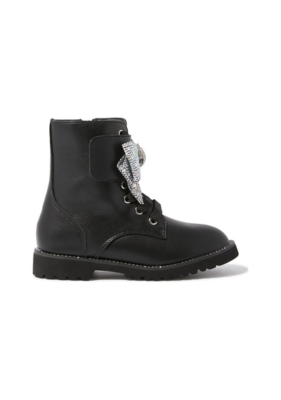 Kurt Geiger Çocuk Kensington Fiyonk Botlar Siyah
