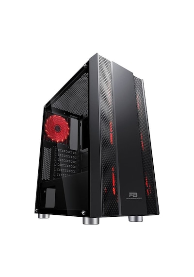 Power Boost Vk-G3403S 650W 80+ Usb3.0 Kirmızı Led Fan Mesh Panel