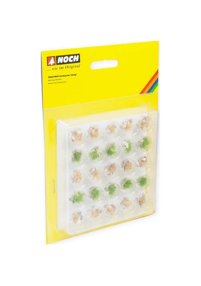 Noch 6920 Taşlı Çimen Kümeleri-a, 6 Mm, 25 Adet, Diorama Malzemesi