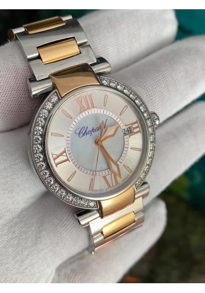Chopard Imperiale Pırlantalı Altın Çelik Kadın Kol Saati