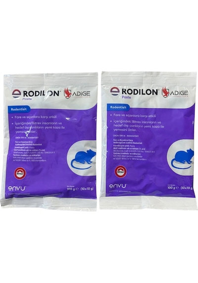 Rodilan Pasta Şeklinde Fare Zehiri 100 Gr 2 Adet