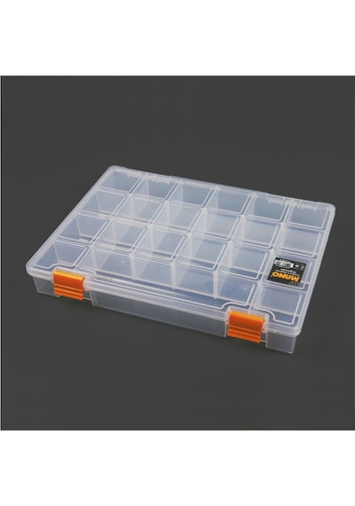 Mano Şeffaf Malzeme Kutusu 11 Inch Klasik Organizer Kutu - Ş-Org-