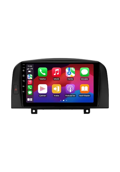 Hyundai Sonata 2005-2008 Android Multimedya Carplay Android Auto Navigasyon Kameralı 4gb Ram 64gb 9"