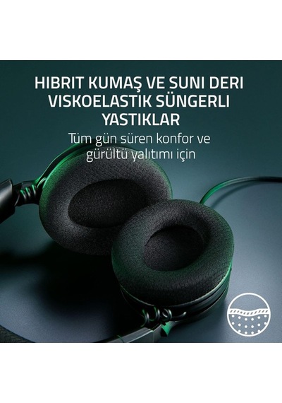 Razer Kraken V4 X Kablolu Pc Oyuncu Kulaklığı