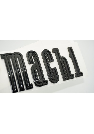 Dk Tuning Mustang Mach1 Siyah Abs Logo Arma Ford İle Uyumlu