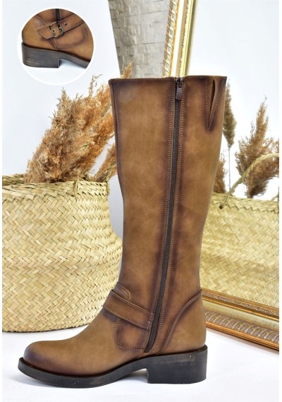 Fox Shoes Vizon Kadın Çizme E674270509