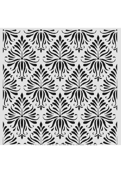 Duvar Dekor Stencil Şablon 40X40 Hd-154