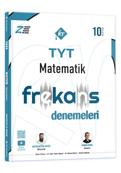 Tyt Matematik 10'lu Frekans Denemeleri Kr Akademi Yayınları