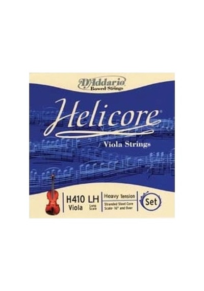 Daddarıo H410lh Vıola Tel Seti, Helıcore, Long Scale, Heavy Tensıo