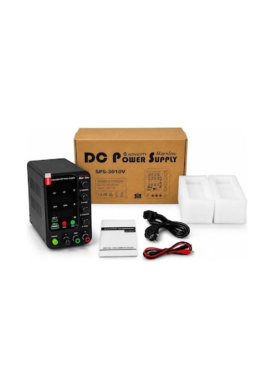 Marxlow Sps-3010v 30v 10a 300w Ayarlanabilir Dijital Dc Laboratuvar Güç Kaynağı Usb & Type-c