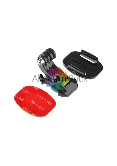 Sjcam. Xiaomi Yi. Eken. Soocoo. Uyumlu J-hook + Düz Yüzey Bağlant