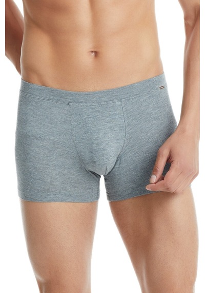 Erkek Modal Elastan Boxer Silver 9310 - Gri Melanj Gri Melanj