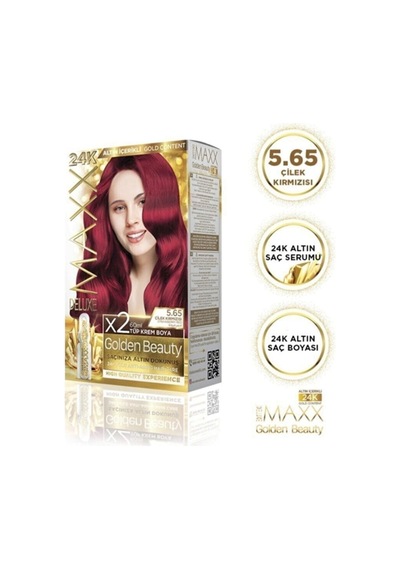 Maxx Deluxe Altın İçerikli Set Boya