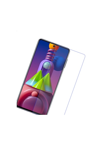 ErkMobile Samsung Uyumlu Galaxy M51 Kırılmaz Ekran Koruyucu Temperli Cam