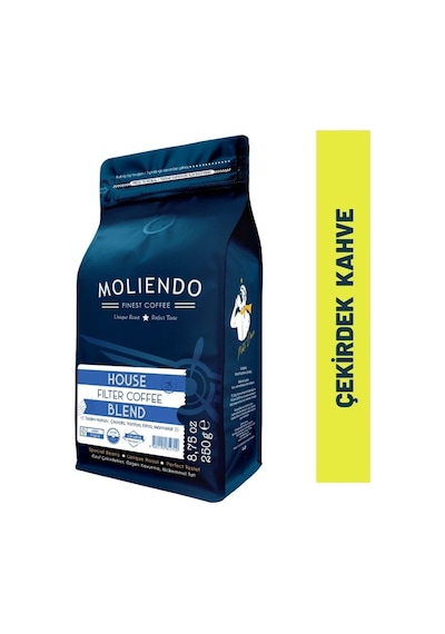 Moliendo Finest Coffee House Blend Çekirdek Filtre Kahve 250 G