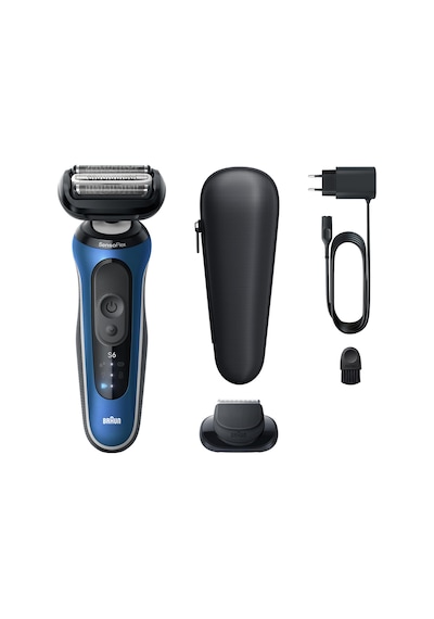 Braun Series 6 Elektrikli Tıraş Makinesi, Islak Ve Kuru, Hassas Düzeltici Başlık, 62-b1200s 1 Saat