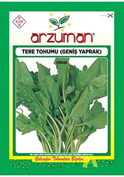 Tere Tohumu 1 Paket 25 GR Geniş Yaprak Tere Tohumu