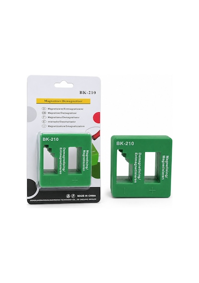 Bk-210 Manyetik Mıknatıslandırıcı Magnetizer Demagnetizer - Manyetize Ve Demanyetize Tornavida Ucu Aparatı