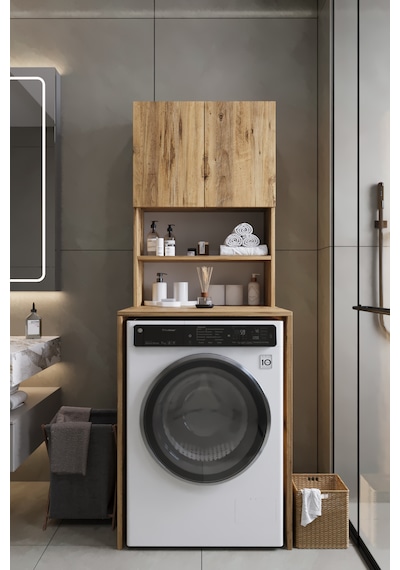 Vega Çamaşır Makinesi Üstü Dolap Banyo Dolabı Kapaklı Dolap Çamaşır Dolabı Üst Dolap Atlantik Çam Vega Çamaşır Makinesi Üstü Dolap Banyo Dolabı Kapaklı Dolap Çamaşır Dolabı Üst Dolap Atlantik Çam
