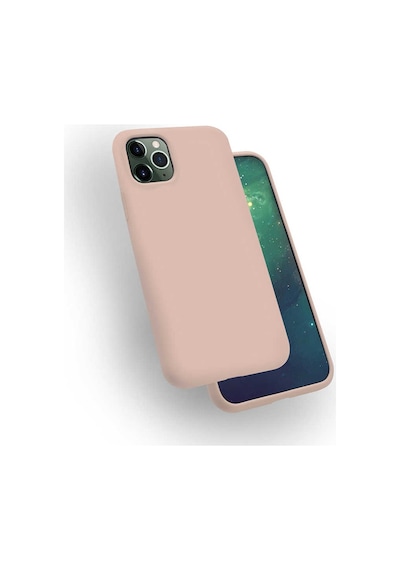 Apple Uyumlu  iPhone 11 Pro Kılıf Zore Silk Kadife Iç Yüzey Silikon Kılıf