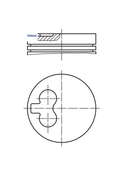 Motor Piston Segman Std Partner-berlıngo-p205-306-p405-expert-j5-xsara 1.9 Xud9 83.00 Çap Mahle 0628.e3/ 0628.15