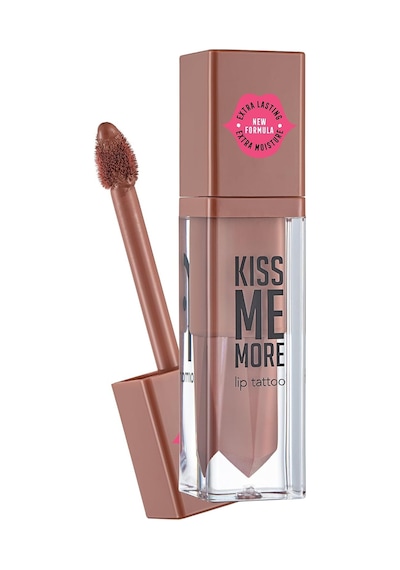 Kiss Me More Yüksek Pigmentli & Mat Bitişli Nemlendirici Likit Ruj Bej