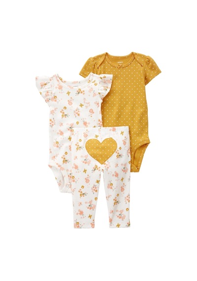 Andywawa Carter's Layette Kız Bebek 3'lü Set 1p596810 Karışık Renkli 001 Andywawa Carter's Layette Kız Bebek 3'lü Set 1p596810 Karışık Renkli 001