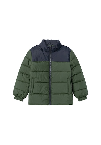 Name It Dik Yaka Yeşil Erkek Çocuk Mont 13228720 Yeşil
