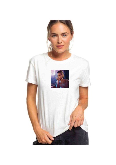 Riverdale Betty Cooper Baskılı Beyaz Kadın Tshirt