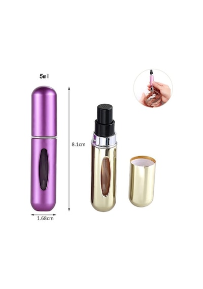 Cep Parfüm Şişesi 5ml 5332 Açık Bej