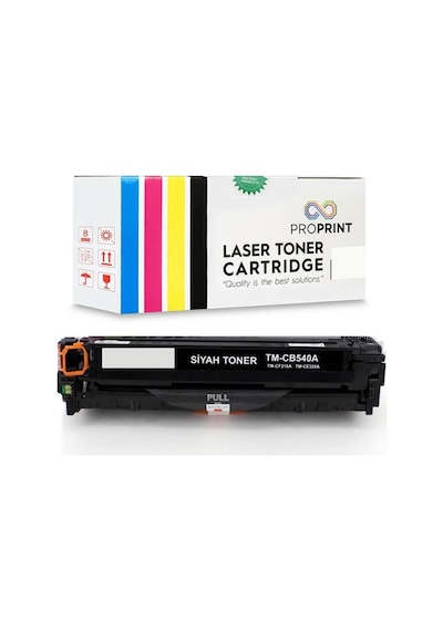 Proprint Hp 125A Cb540A Siyah Uyumlu Toner 2200 Sayfa Cp1518Ni