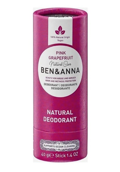 Ben & Anna Natural Deostick Pink Grapefruit 40 Gr