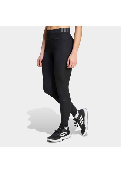 Adidas All Me Rib Kadın Siyah Tayt Kq5810