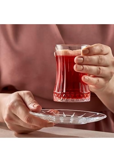 Elysıa Çay Bardağı 170 Cc 6 Pencerelı Hediyelik Kutu Aeropress