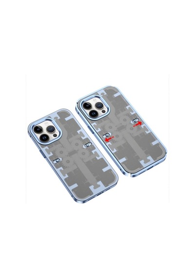 Apple İphone 13 Pro Max Kılıf Mekanik Bumper Kapak