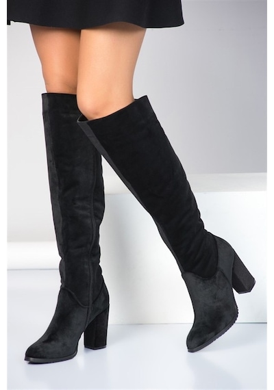 Fox Shoes Siyah Kadın Çizme A654018002