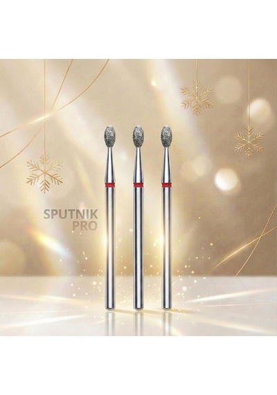 Elmas Zeytin Freze Kırmızı Çap 2,5mm