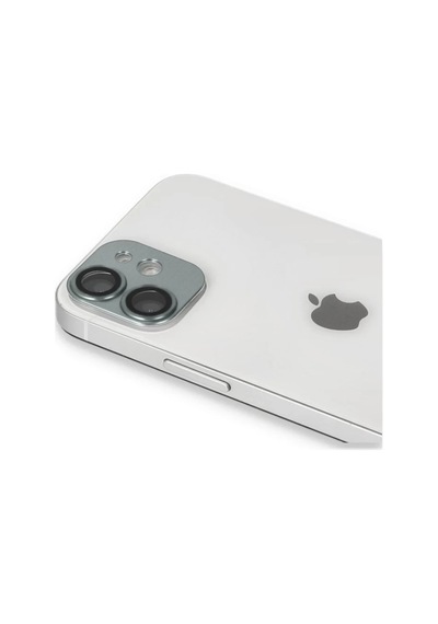Apple İphone 11 Uyumlu Pers Alüminyum Kamera Lens - Yeşil